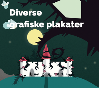 Plakater, grafisk design